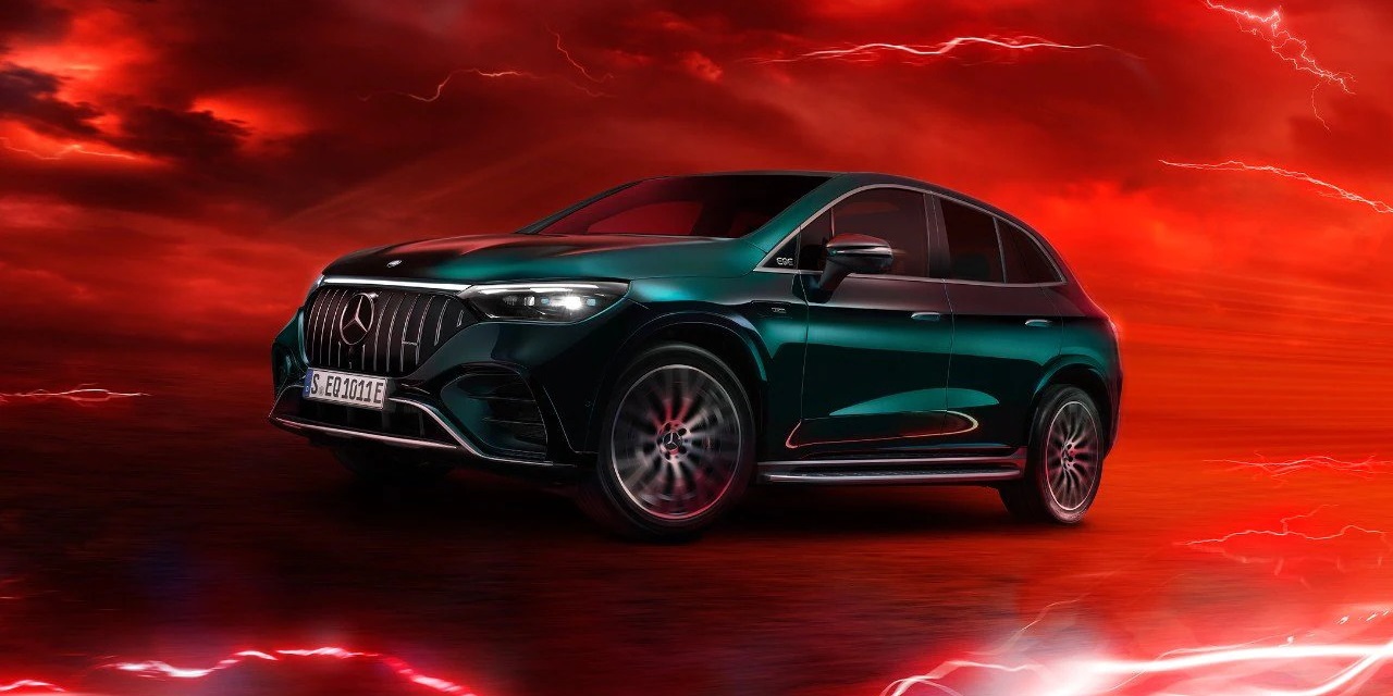 AMG EQE SUV Seitenansicht