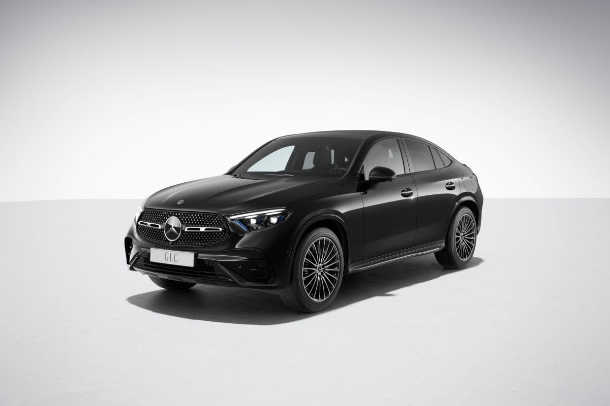Mercedes-Benz GLC Coupé Modell 2024 in Lackierung  obsidianschwarz (197U) Baureihe C254