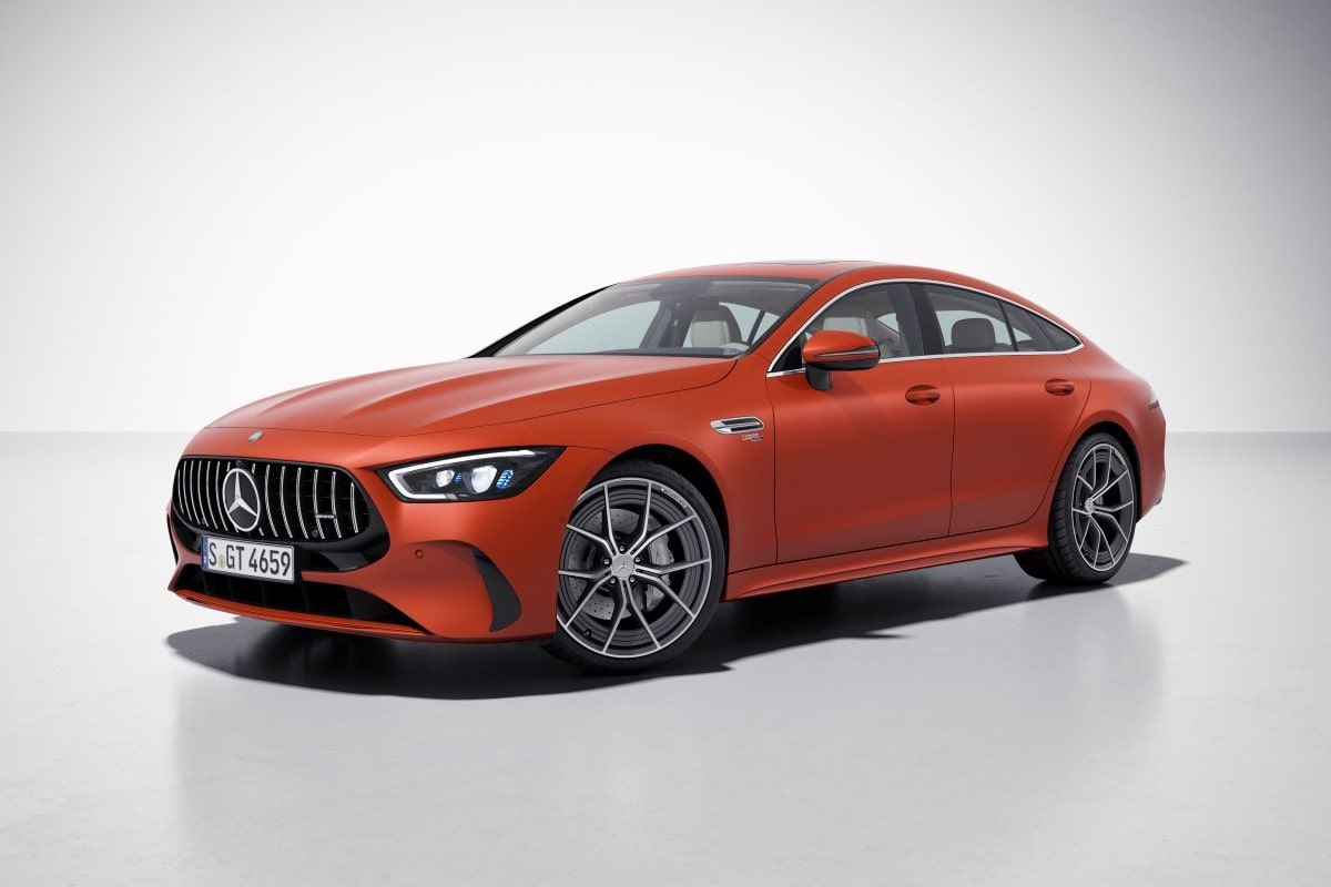 Mercedes-AMG GT 4-Türer Coupé Lack MANUFAKTUR kupferorange magno (658U)