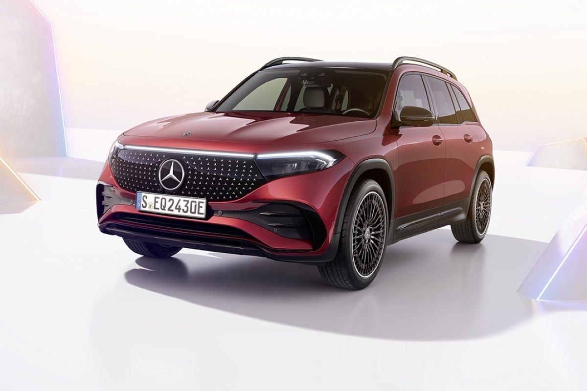 EQB Modellpflege AMG Line Manufaktur Patagonienrot Metallic Frontansicht