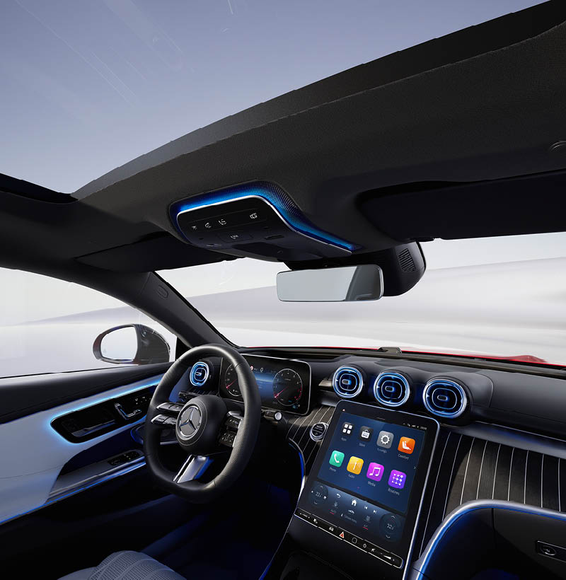 Mercedes CLE Coupé, Entertainment Innenraum