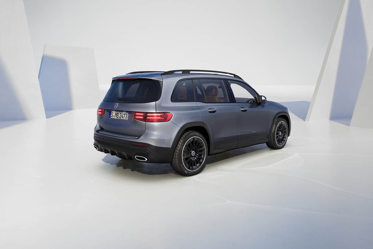 Mercedes GLB, Heck