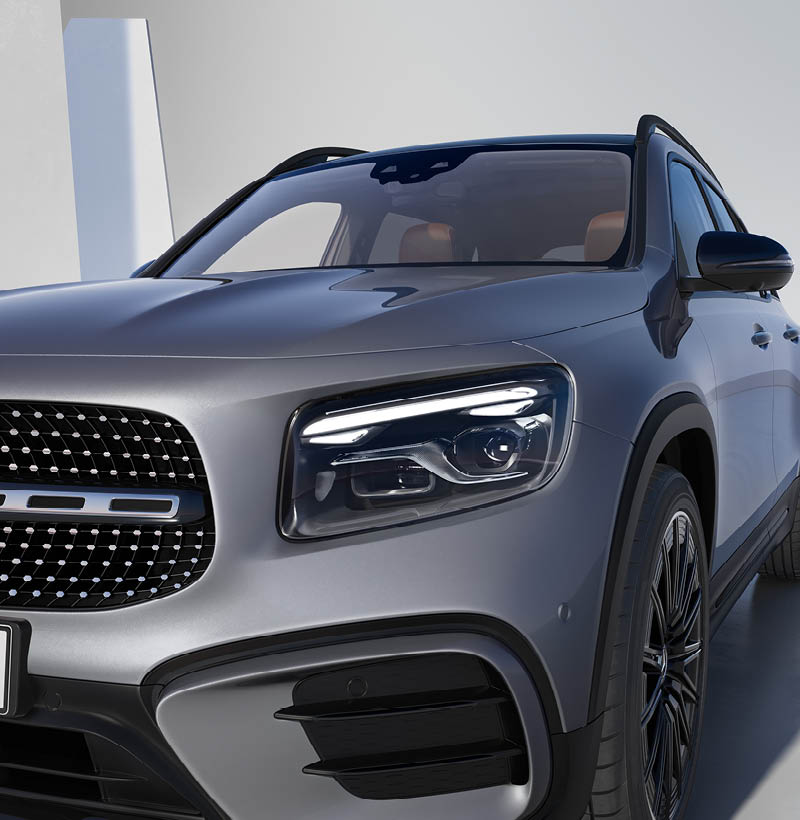 Mercedes GLB, Front