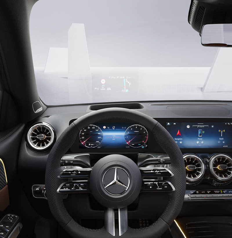 Mercedes GLB, Lenkrad
