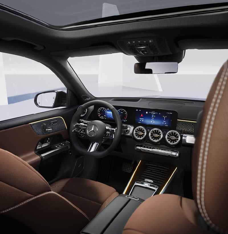 Mercedes GLB, Innenraum