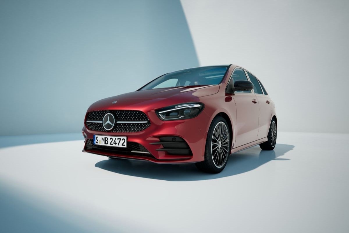 Mercedes-Benz B-Klasse in Patagonienrot metallic 