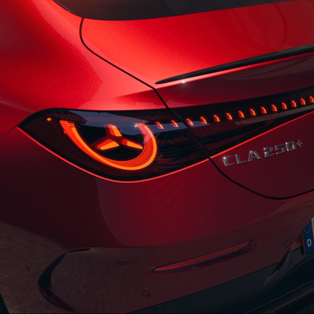 CLA Heckleuchte neues Stern-Design