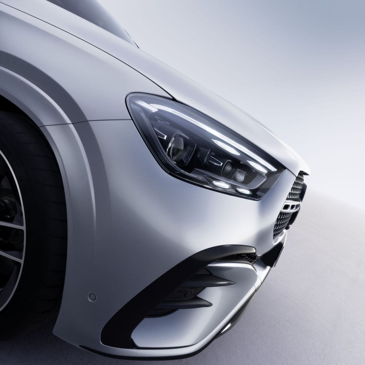 Neue Scheinwerfer Gestaltung GLE SUV