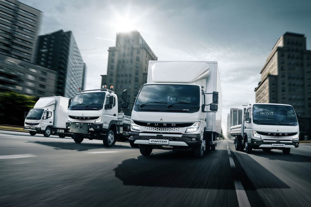 Das Bild zeigt Fuso Trucks