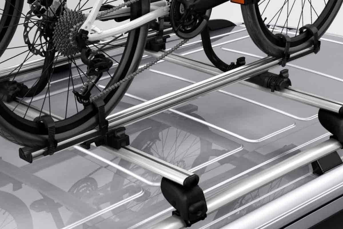 zu sehen ist ein Fahrradträger