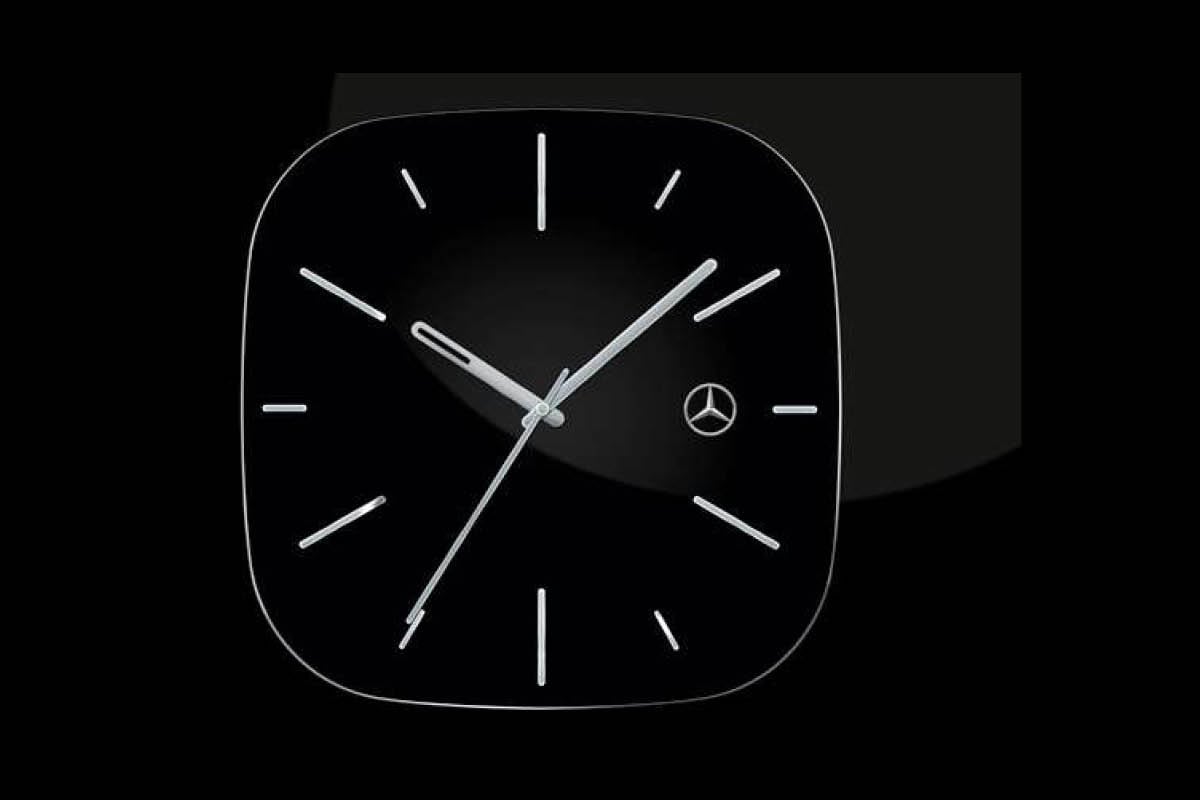 Wanduhr Business